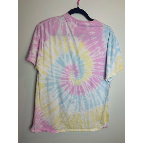 Care Bears Women Unisex Graphic Tee Size Medium M Pastel Tiedye - Picture 4 of 6
